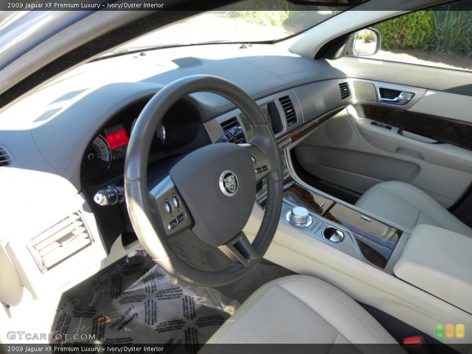 Ivory/Oyster Interior Dashboard for the 2009 Jaguar XF Premium Luxury #39696667