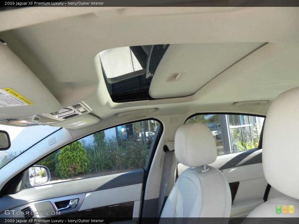 Ivory/Oyster Interior Sunroof for the 2009 Jaguar XF Premium Luxury #39696683