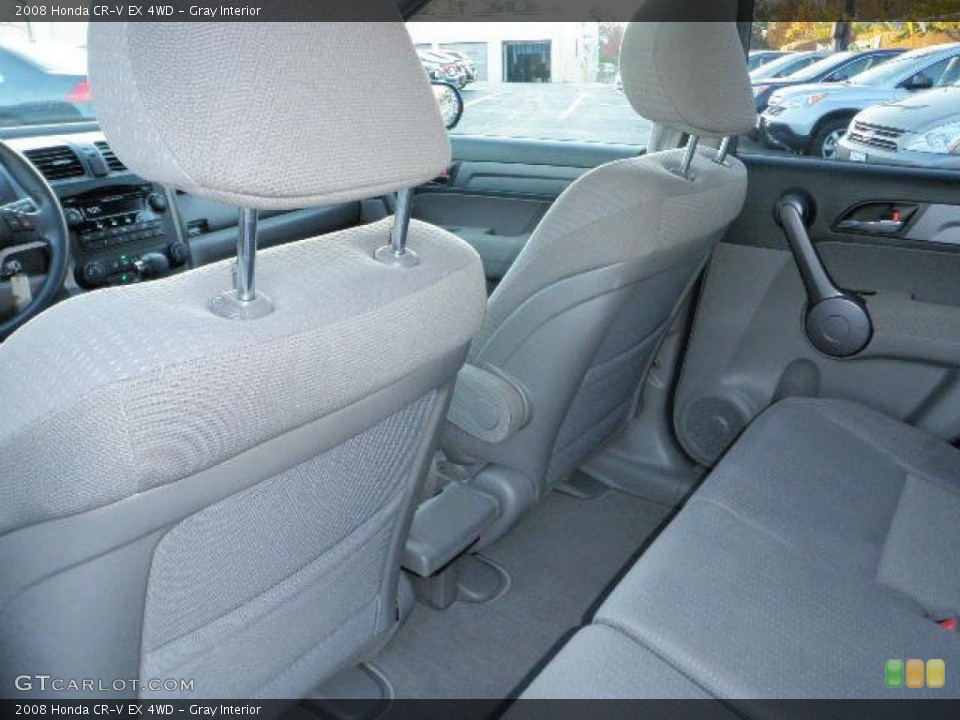 Gray Interior Photo for the 2008 Honda CR-V EX 4WD #39697739