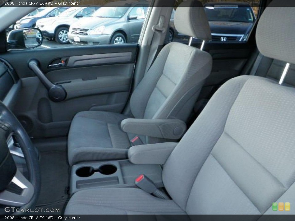 Gray Interior Photo for the 2008 Honda CR-V EX 4WD #39697802