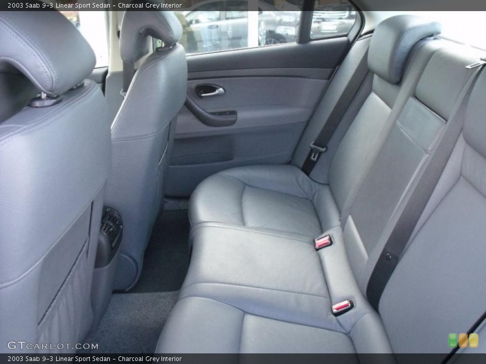 Charcoal Grey Interior Photo for the 2003 Saab 9-3 Linear Sport Sedan #39699319