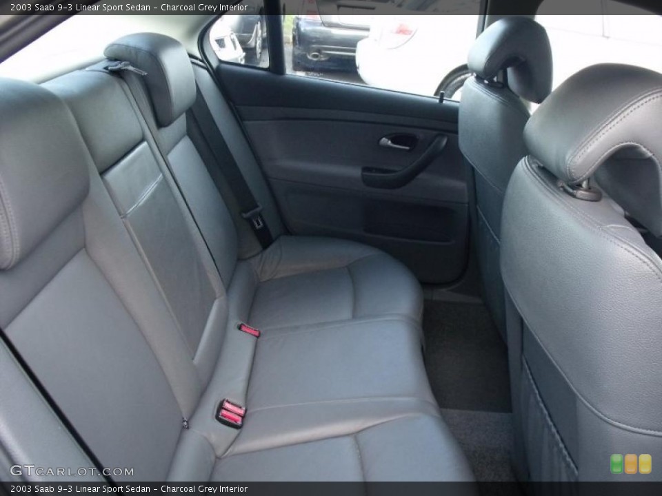 Charcoal Grey Interior Photo for the 2003 Saab 9-3 Linear Sport Sedan #39699335
