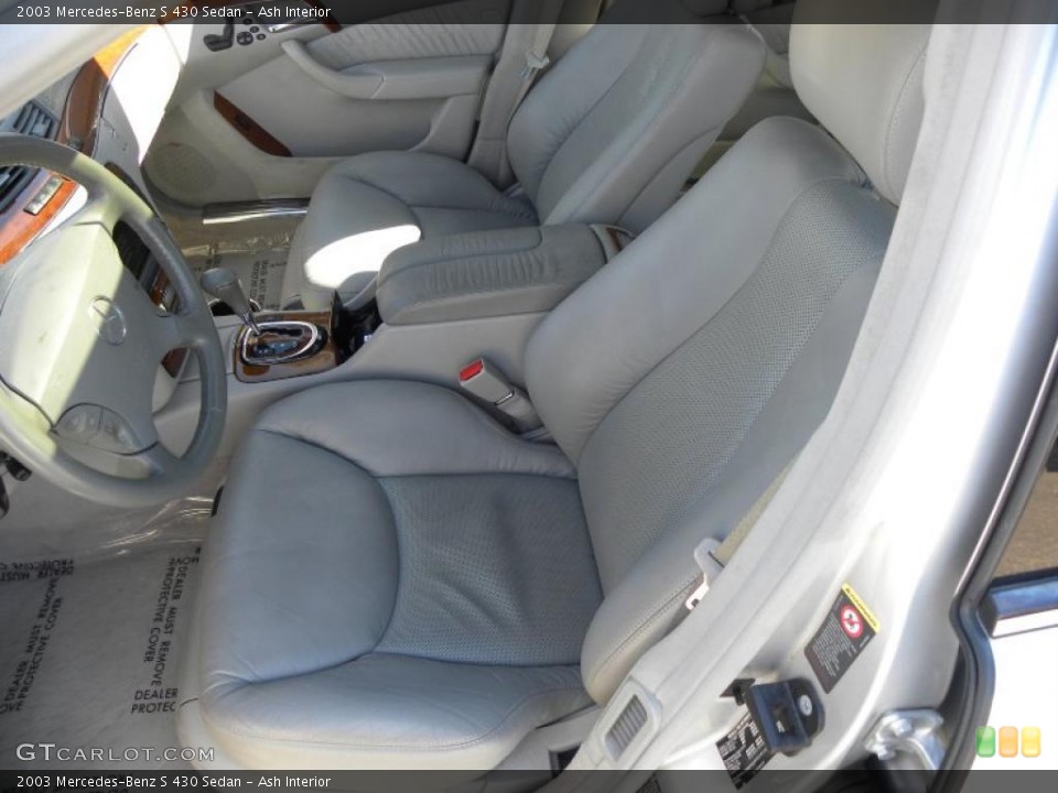 Ash Interior Photo for the 2003 Mercedes-Benz S 430 Sedan #39701155