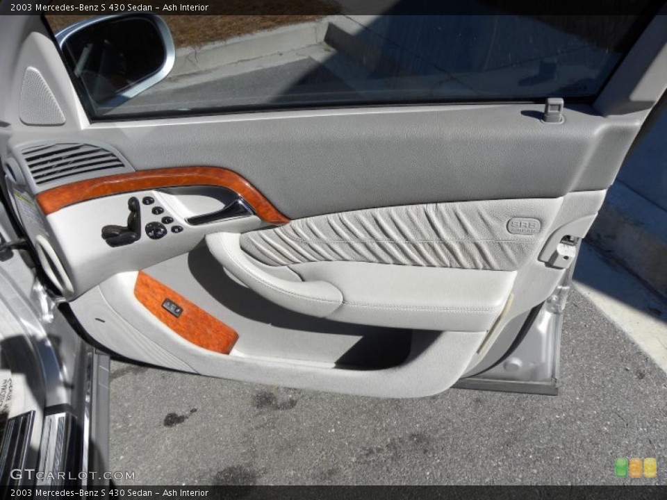 Ash Interior Door Panel for the 2003 Mercedes-Benz S 430 Sedan #39701227