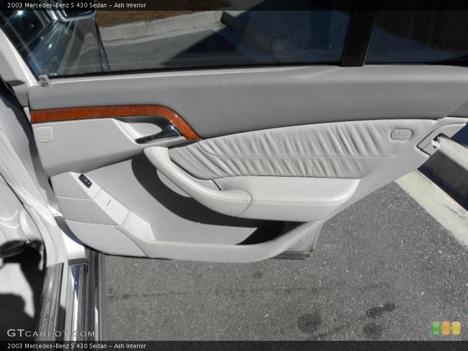 Ash Interior Door Panel for the 2003 Mercedes-Benz S 430 Sedan #39701287