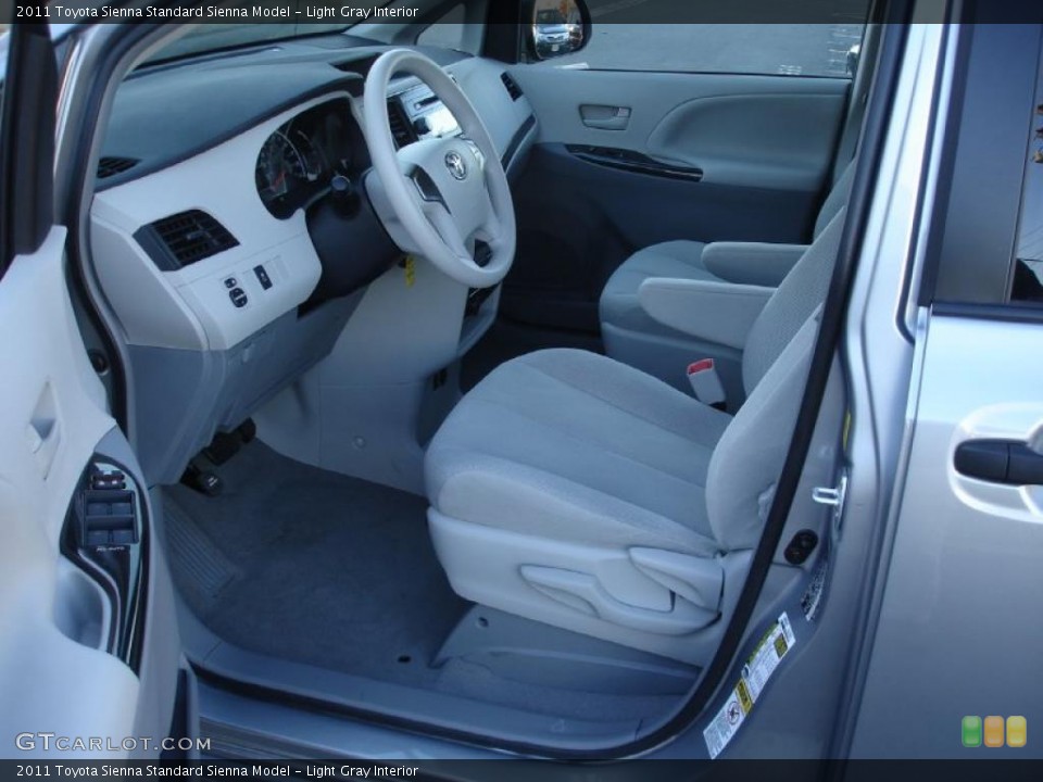 Light Gray Interior Photo for the 2011 Toyota Sienna  #39701839