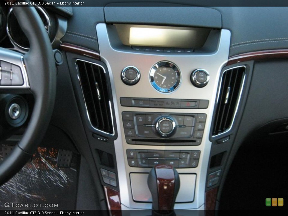 Ebony Interior Controls for the 2011 Cadillac CTS 3.0 Sedan #39702043
