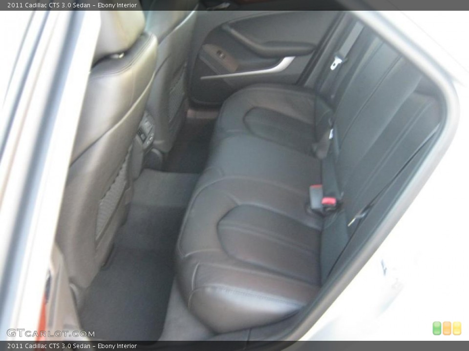 Ebony Interior Photo for the 2011 Cadillac CTS 3.0 Sedan #39702159