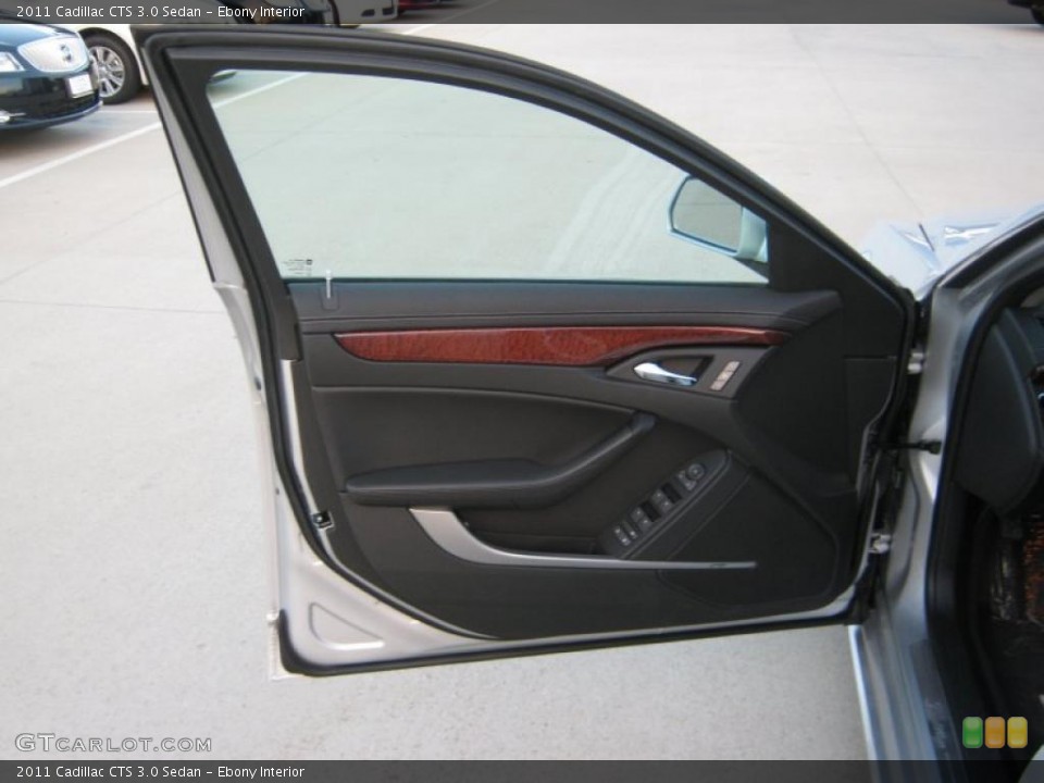 Ebony Interior Door Panel for the 2011 Cadillac CTS 3.0 Sedan #39702179