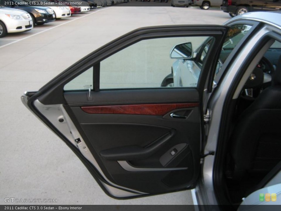 Ebony Interior Door Panel for the 2011 Cadillac CTS 3.0 Sedan #39702219