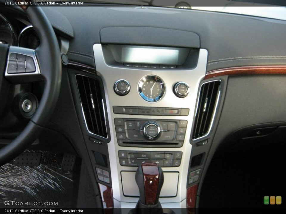 Ebony Interior Controls for the 2011 Cadillac CTS 3.0 Sedan #39702491