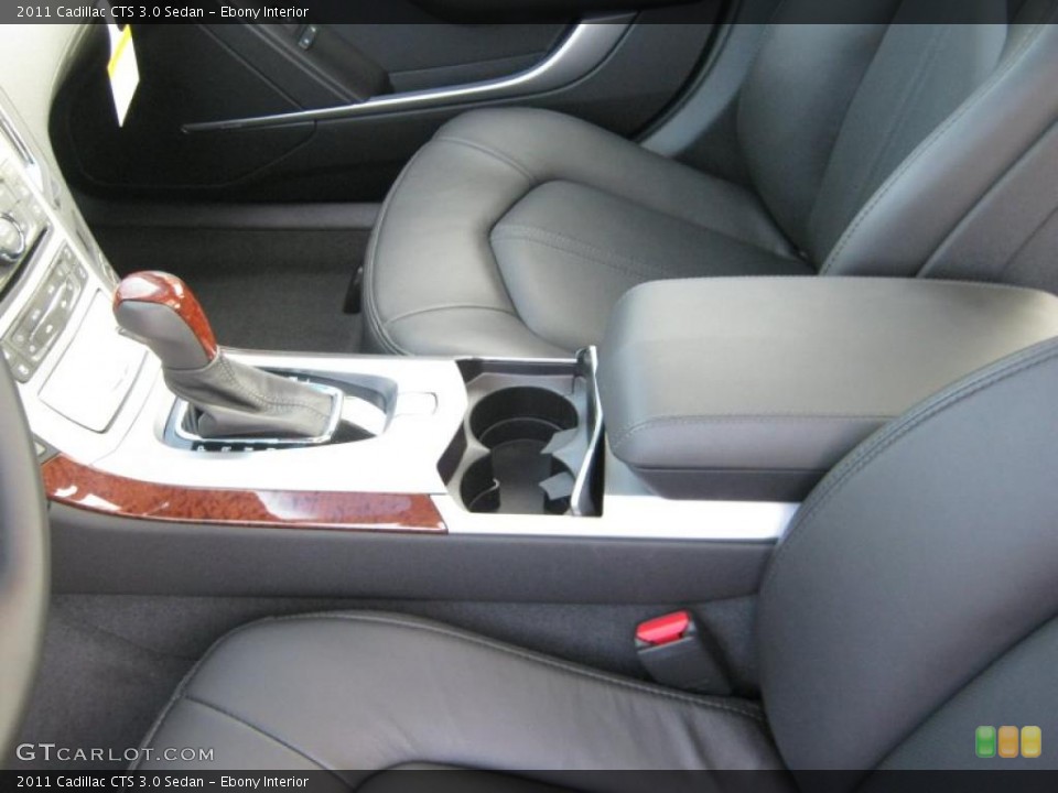 Ebony Interior Photo for the 2011 Cadillac CTS 3.0 Sedan #39702539