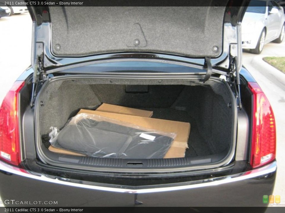 Ebony Interior Trunk for the 2011 Cadillac CTS 3.0 Sedan #39702699