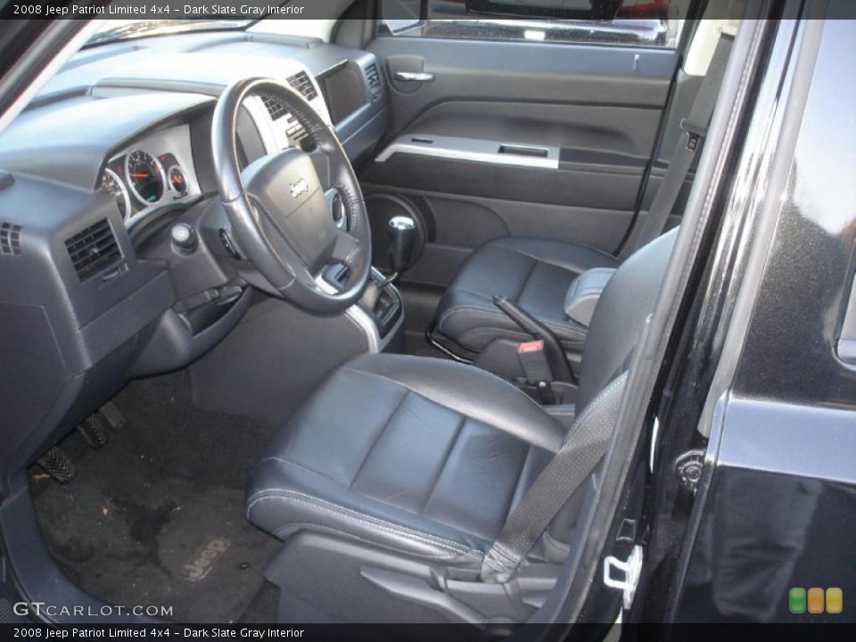 Dark Slate Gray Interior Photo for the 2008 Jeep Patriot Limited 4x4 #39702831