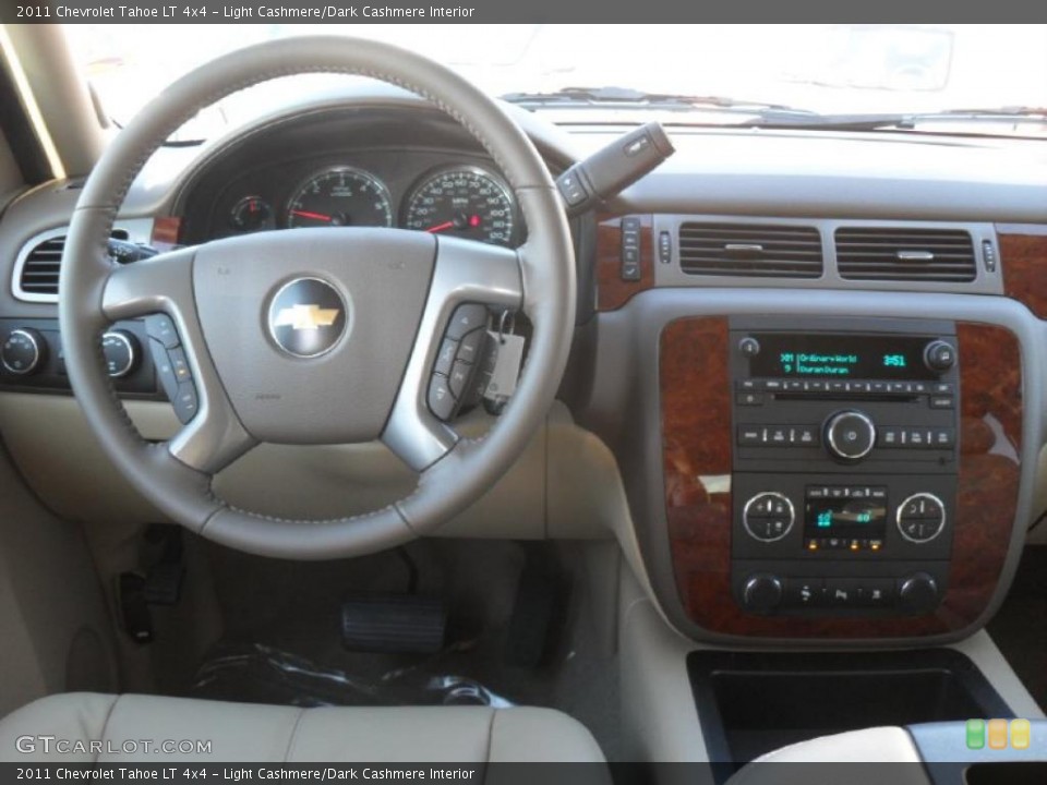 Light Cashmere/Dark Cashmere Interior Dashboard for the 2011 Chevrolet Tahoe LT 4x4 #39702843