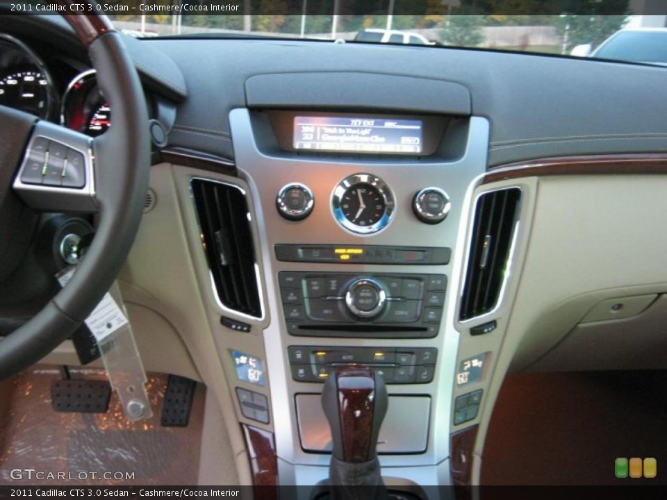 Cashmere/Cocoa Interior Controls for the 2011 Cadillac CTS 3.0 Sedan #39702947