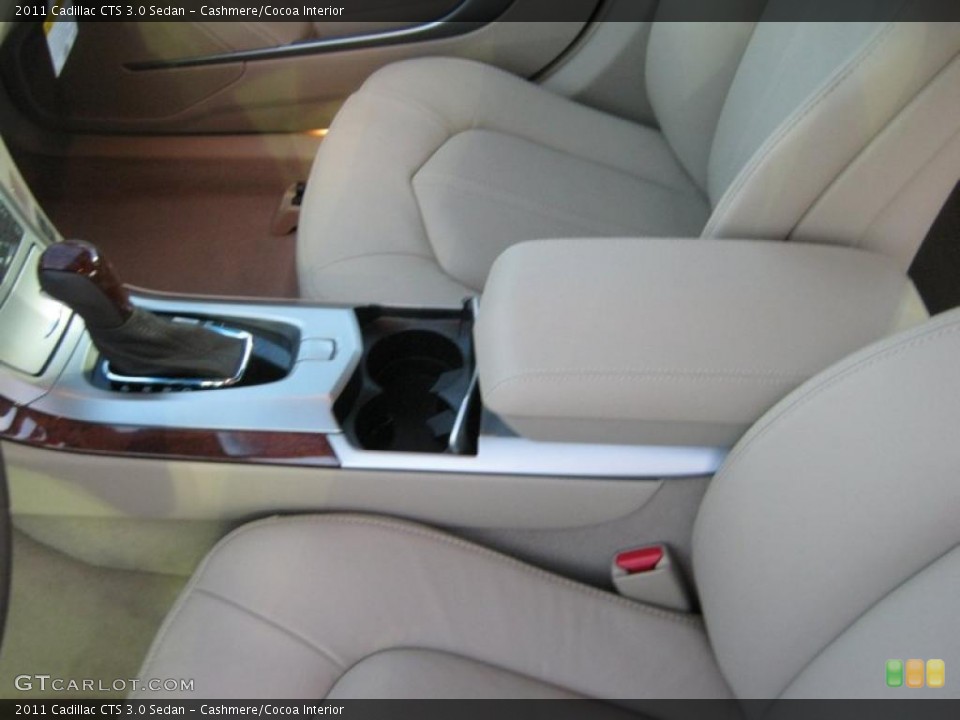 Cashmere/Cocoa Interior Photo for the 2011 Cadillac CTS 3.0 Sedan #39702991