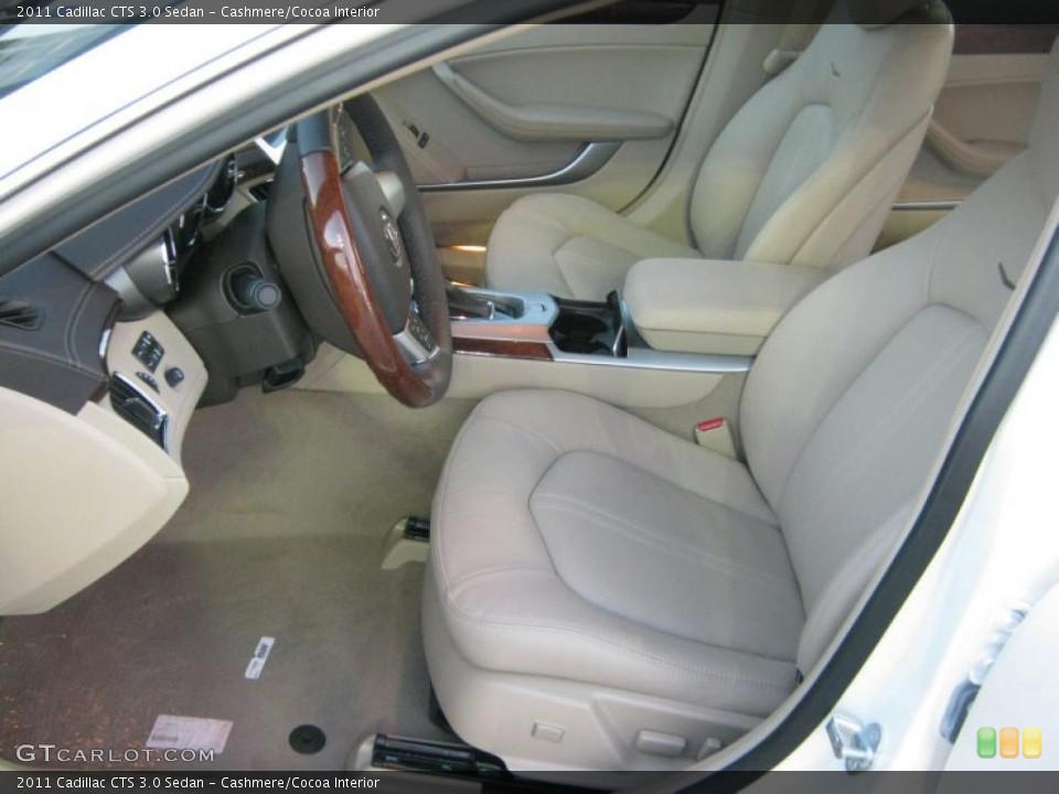 Cashmere/Cocoa Interior Photo for the 2011 Cadillac CTS 3.0 Sedan #39703007