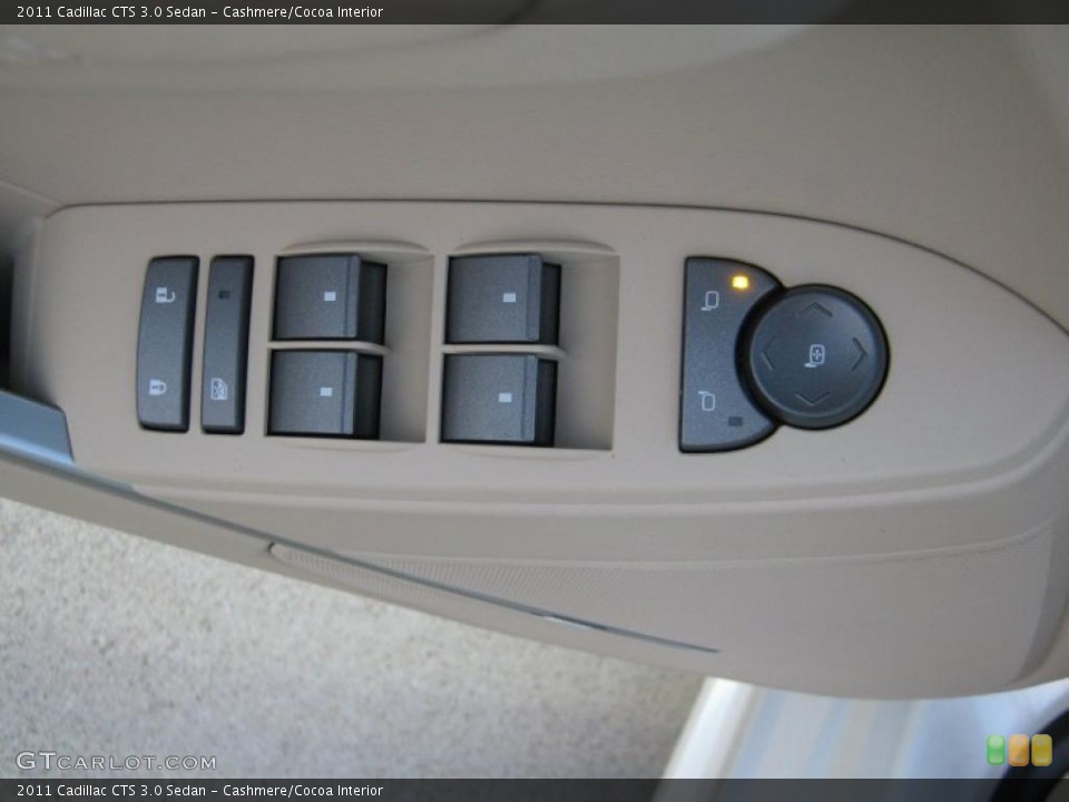 Cashmere/Cocoa Interior Controls for the 2011 Cadillac CTS 3.0 Sedan #39703067