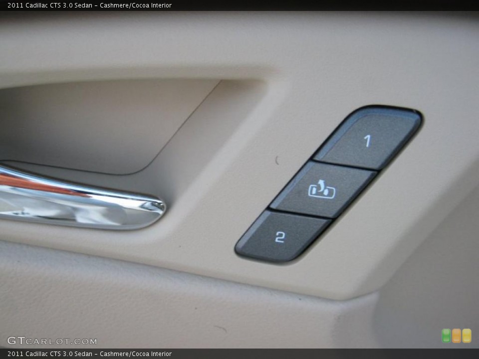 Cashmere/Cocoa Interior Controls for the 2011 Cadillac CTS 3.0 Sedan #39703083