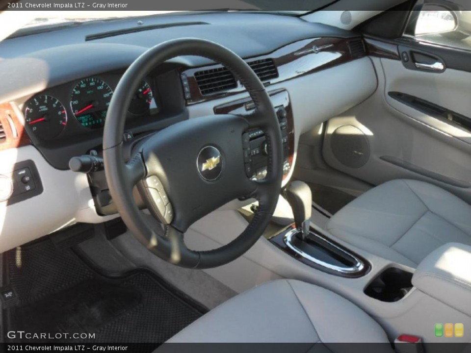 Gray Interior Prime Interior for the 2011 Chevrolet Impala LTZ #39703383
