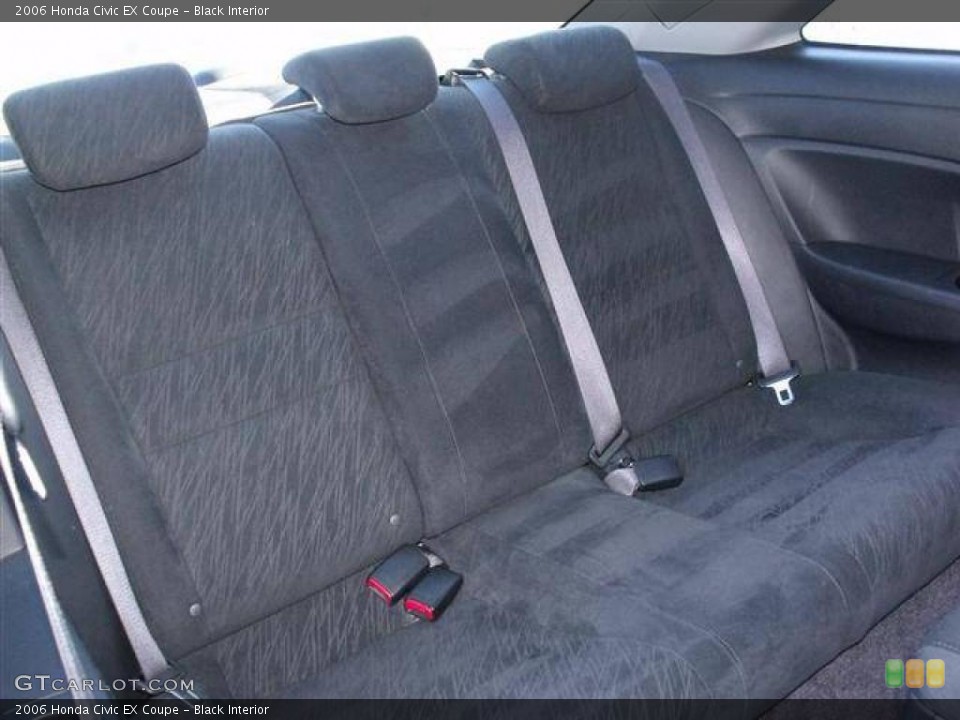 Black Interior Photo for the 2006 Honda Civic EX Coupe #39703387