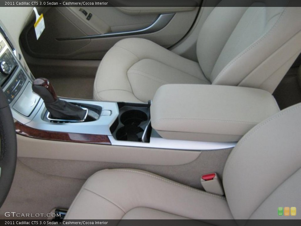 Cashmere/Cocoa Interior Photo for the 2011 Cadillac CTS 3.0 Sedan #39703427