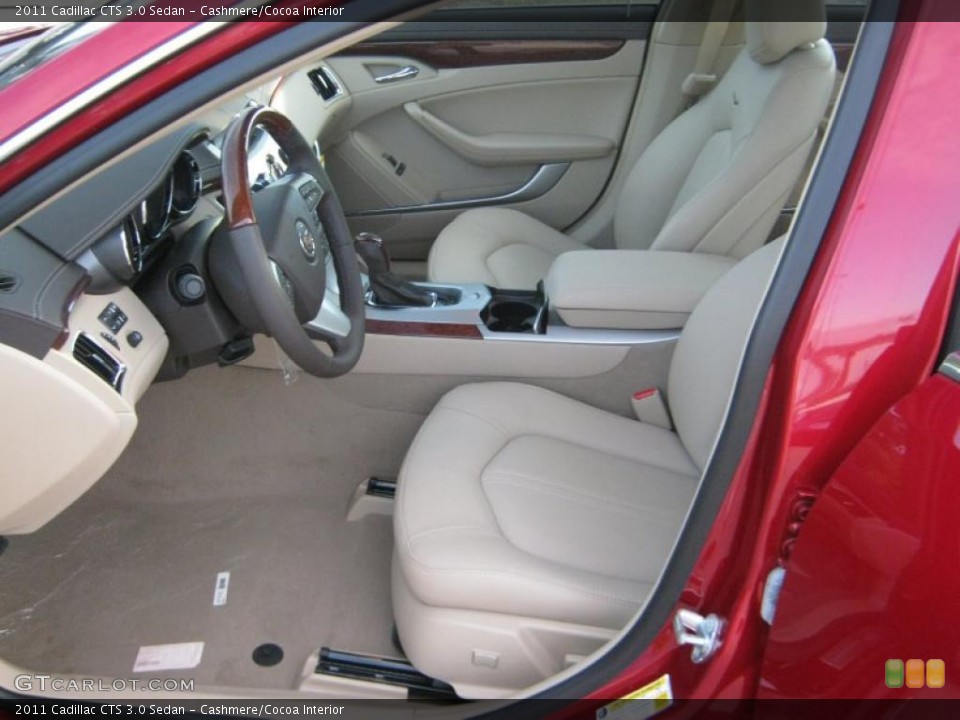 Cashmere/Cocoa Interior Photo for the 2011 Cadillac CTS 3.0 Sedan #39703459