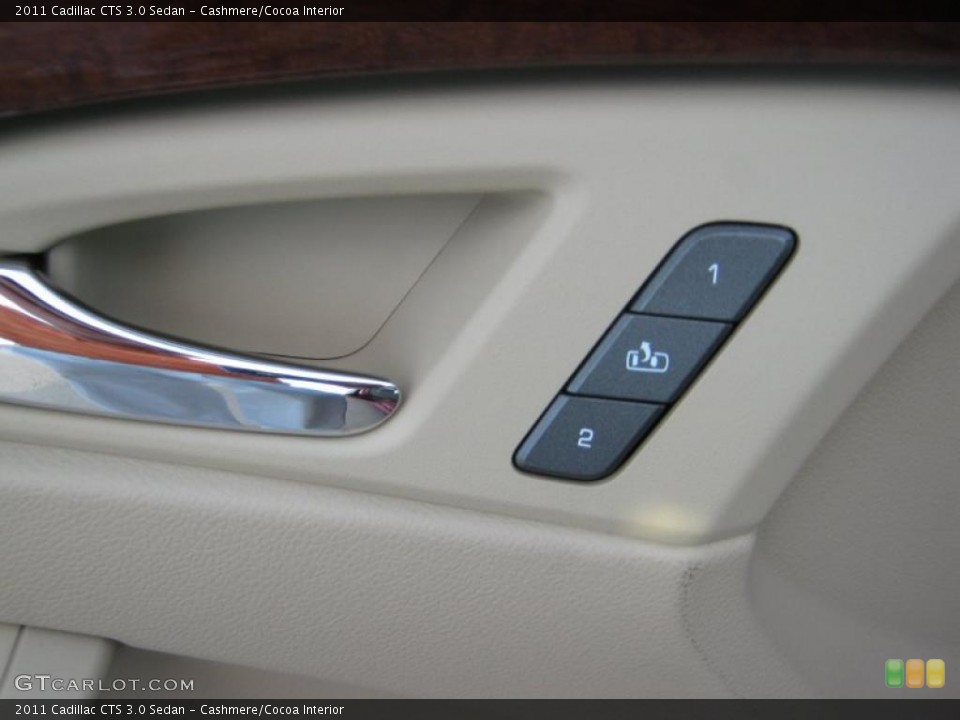 Cashmere/Cocoa Interior Controls for the 2011 Cadillac CTS 3.0 Sedan #39703527