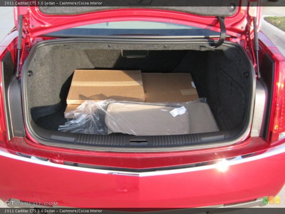 Cashmere/Cocoa Interior Trunk for the 2011 Cadillac CTS 3.0 Sedan #39703575