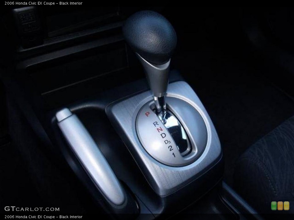 Black Interior Transmission for the 2006 Honda Civic EX Coupe #39703579