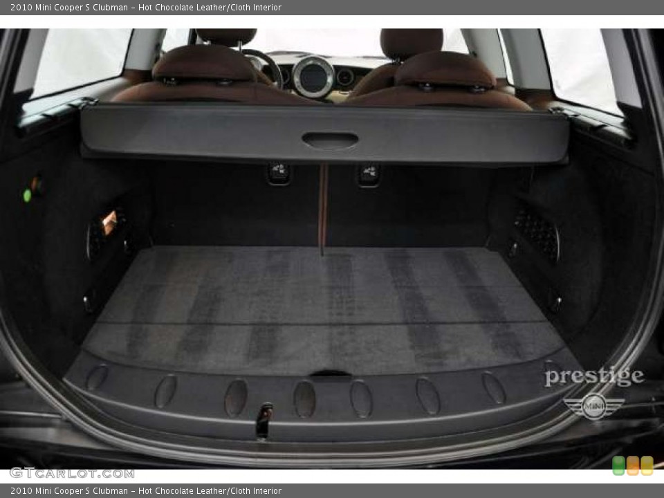 Hot Chocolate Leather/Cloth Interior Trunk for the 2010 Mini Cooper S Clubman #39704487