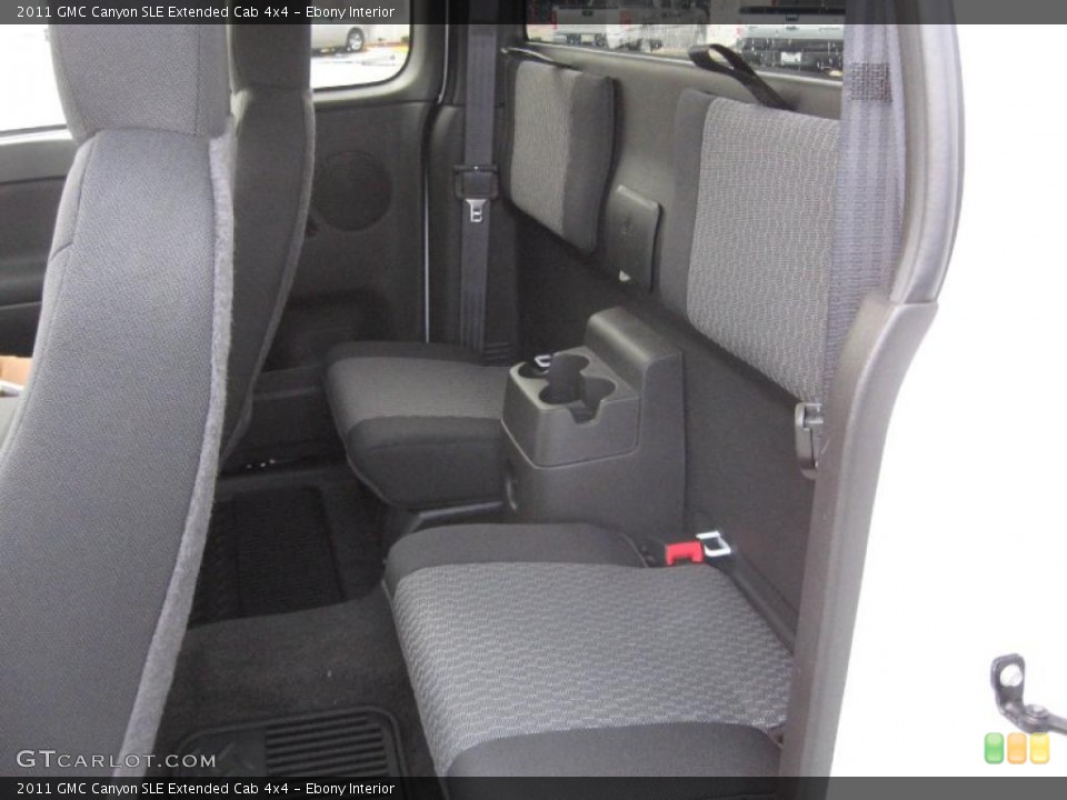 Ebony Interior Photo for the 2011 GMC Canyon SLE Extended Cab 4x4 #39706475