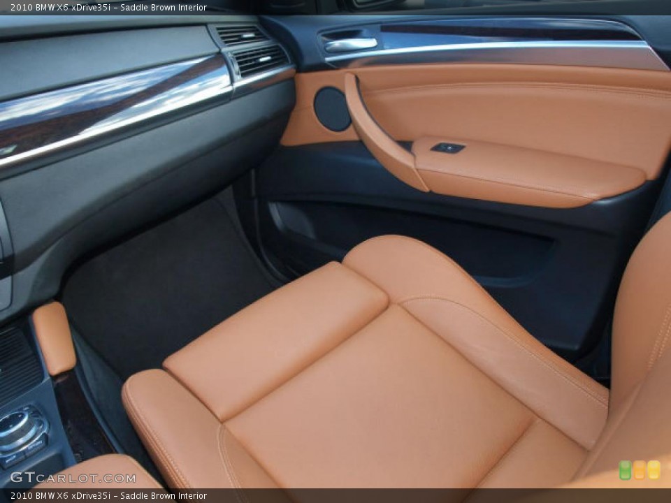 Saddle Brown Interior Photo for the 2010 BMW X6 xDrive35i #39706683