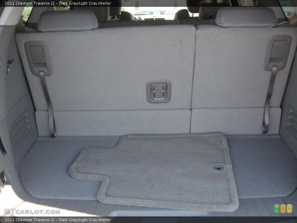 Dark Gray/Light Gray Interior Trunk for the 2011 Chevrolet Traverse LS #39708391