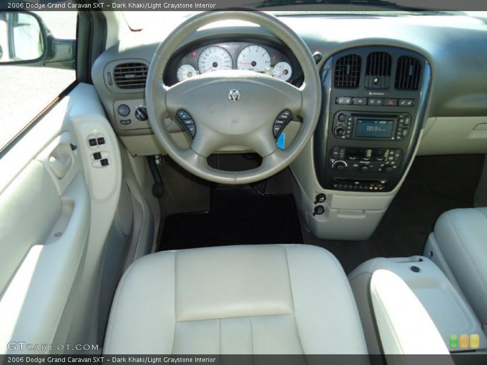 Dark Khaki/Light Graystone Interior Dashboard for the 2006 Dodge Grand Caravan SXT #39708723