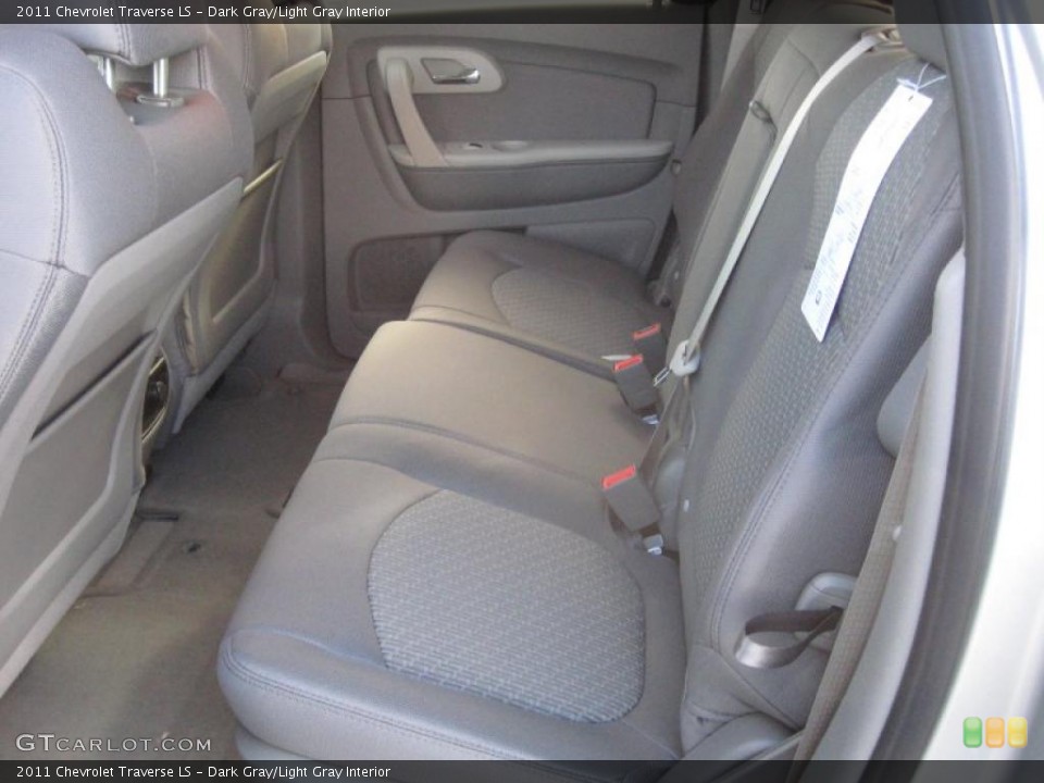 Dark Gray/Light Gray Interior Photo for the 2011 Chevrolet Traverse LS #39708835