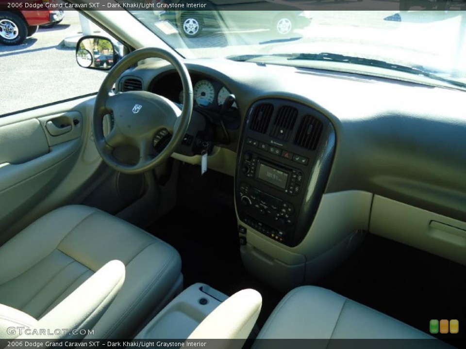 Dark Khaki/Light Graystone Interior Dashboard for the 2006 Dodge Grand Caravan SXT #39708843