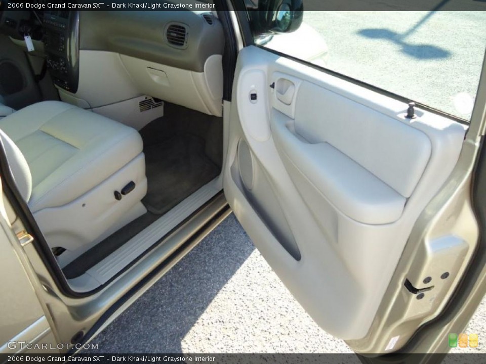 Dark Khaki/Light Graystone Interior Door Panel for the 2006 Dodge Grand Caravan SXT #39708859