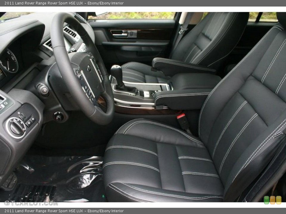 Ebony/Ebony Interior Photo for the 2011 Land Rover Range Rover Sport HSE LUX #39712923