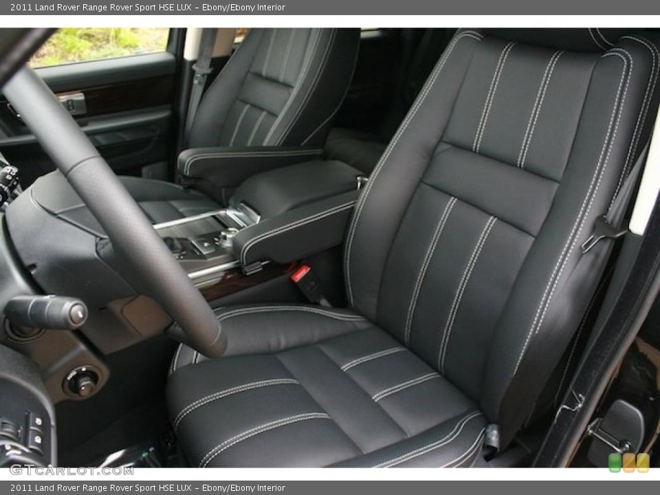 Ebony/Ebony Interior Photo for the 2011 Land Rover Range Rover Sport HSE LUX #39713055