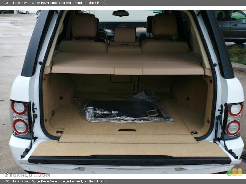 Sand/Jet Black Interior Trunk for the 2011 Land Rover Range Rover Supercharged #39713375