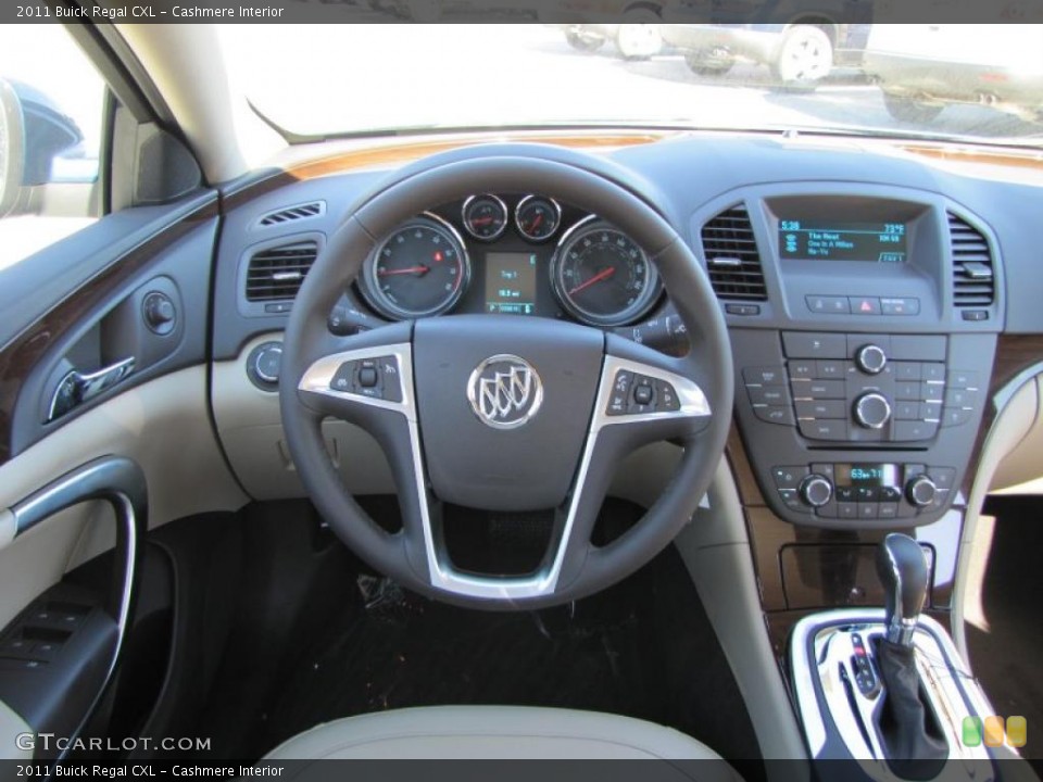Cashmere Interior Steering Wheel for the 2011 Buick Regal CXL #39715103