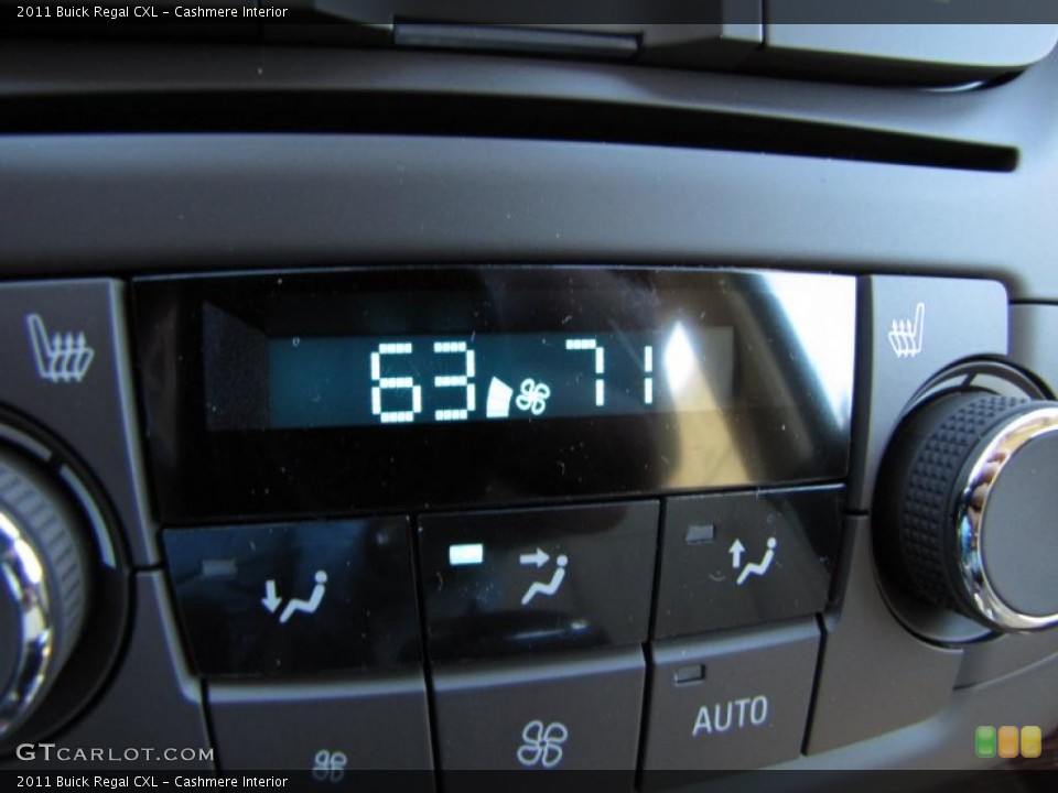 Cashmere Interior Controls for the 2011 Buick Regal CXL #39715163