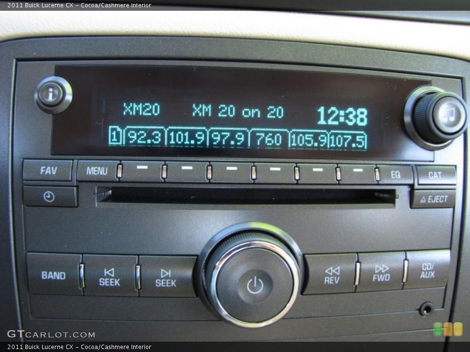 Cocoa/Cashmere Interior Controls for the 2011 Buick Lucerne CX #39715503