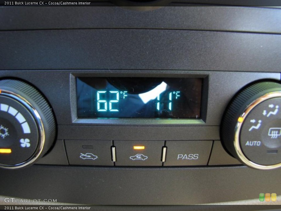Cocoa/Cashmere Interior Controls for the 2011 Buick Lucerne CX #39715519