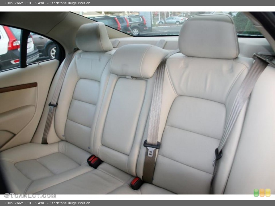 Sandstone Beige Interior Photo for the 2009 Volvo S80 T6 AWD #39718167