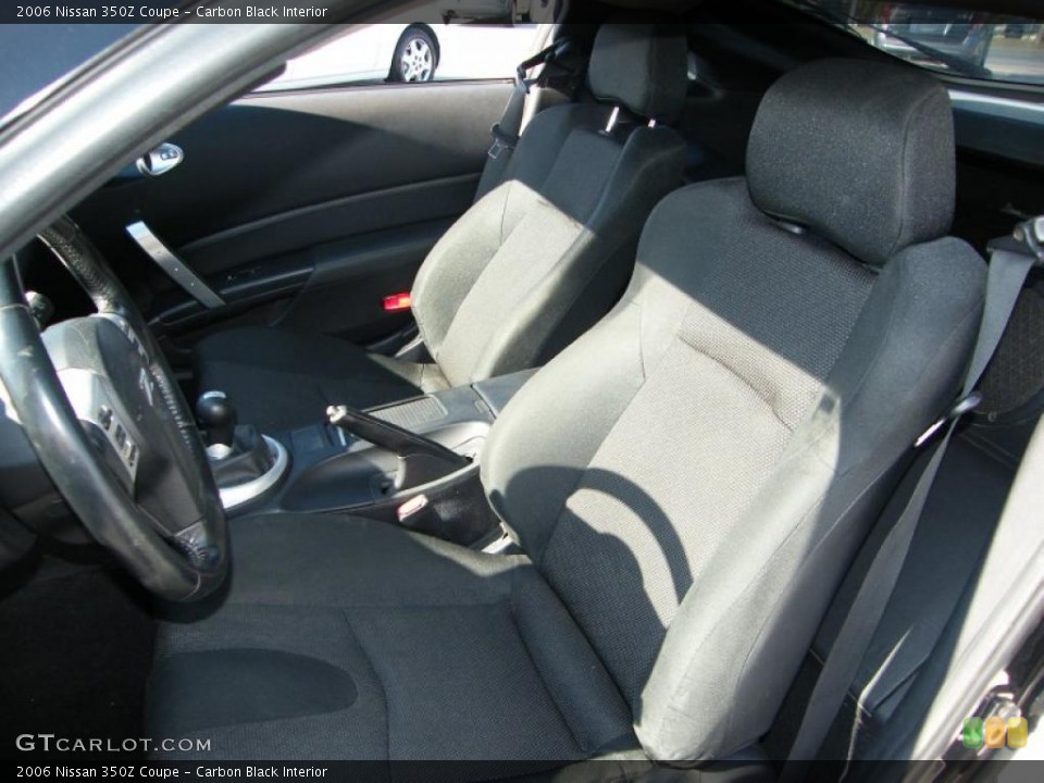 Carbon Black Interior Photo for the 2006 Nissan 350Z Coupe #39718755