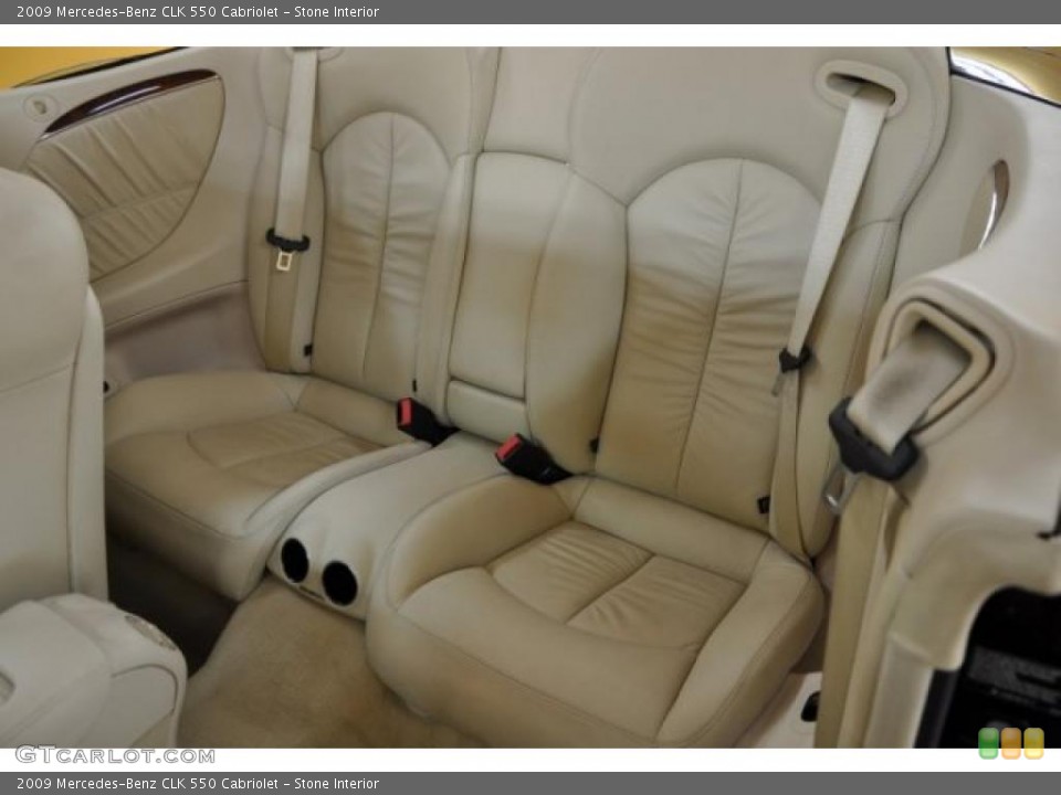 Stone Interior Photo for the 2009 Mercedes-Benz CLK 550 Cabriolet #39719371