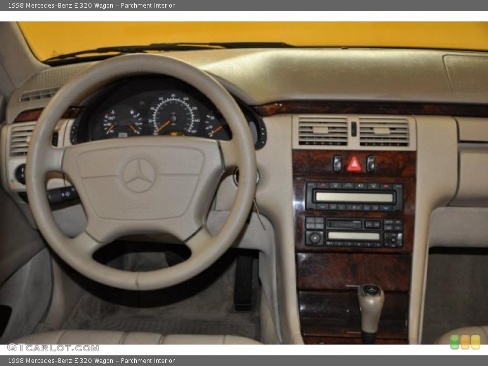 Parchment Interior Dashboard for the 1998 Mercedes-Benz E 320 Wagon #39720183